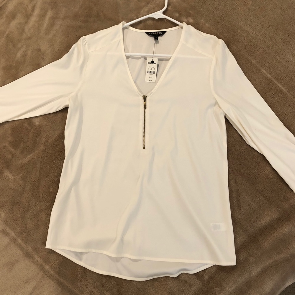 Express Zipper Blouse